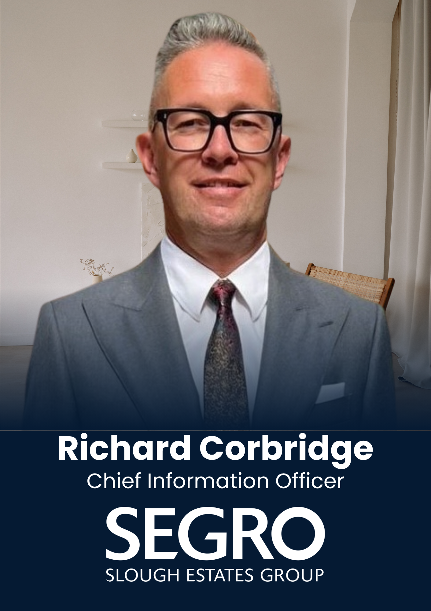 Richard Corbridge, Chief Information Officer, Segro