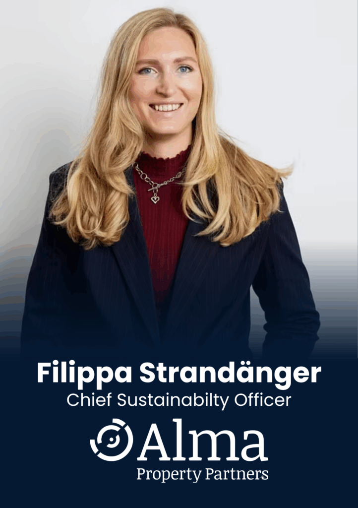 Filippa Strandänger, Chief Sustainability Officer, Alma Property Partners