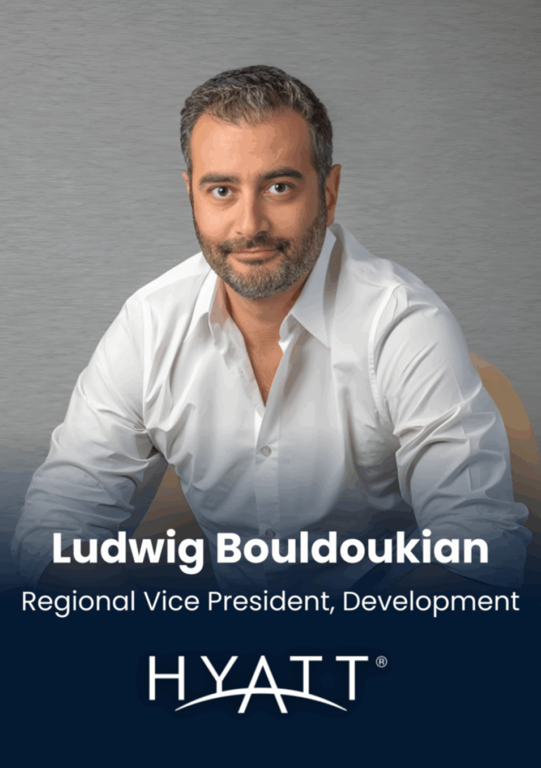 R Ludwig Bouldoukian Regional Vice President, Development HYATT