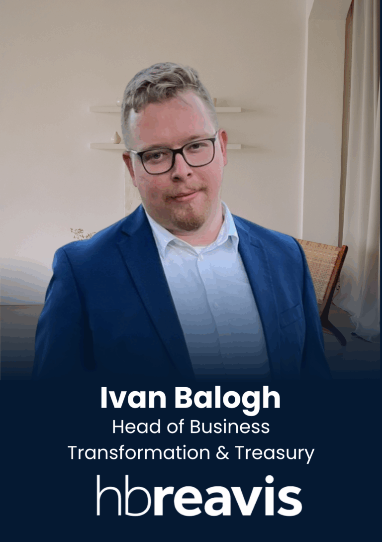 Ivan Balogh, Head of Business Transformation & Treasury, HB Reavis