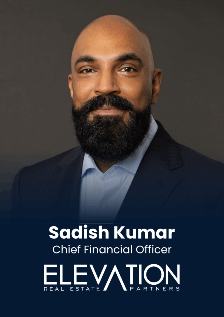 Sadish Kumar, Chief Financial Officer, Elevation