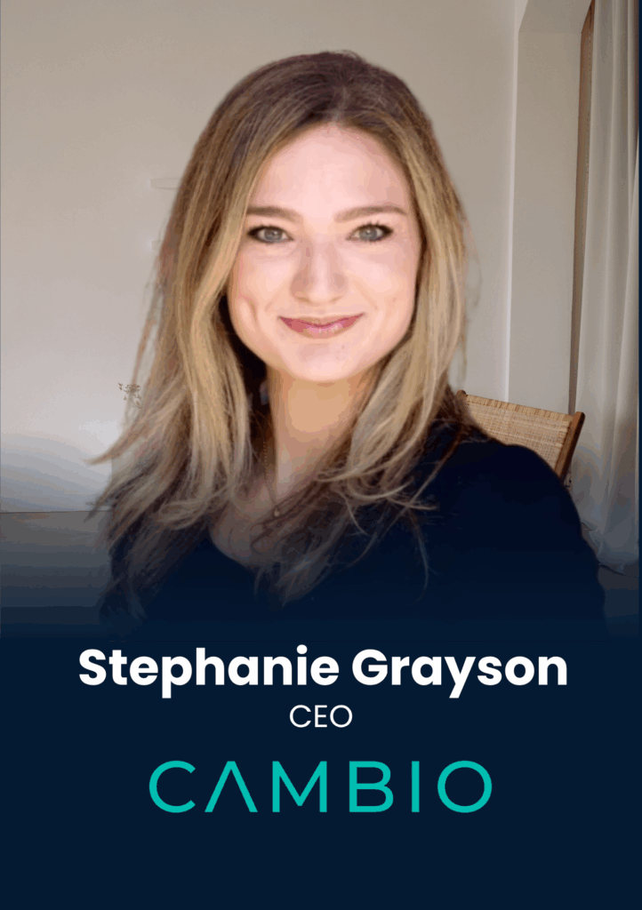 Stephanie Grayson, CEO, Cambio Ai