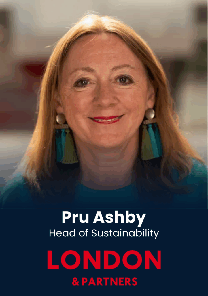 Pru Ashby, Head of Sustainability, London & Partners