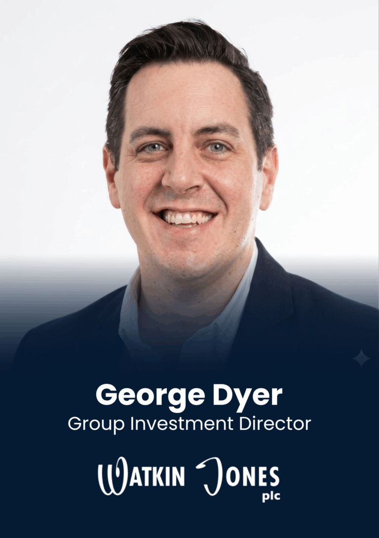 George Dyer, Group Investment Director, Watkin Jones Group