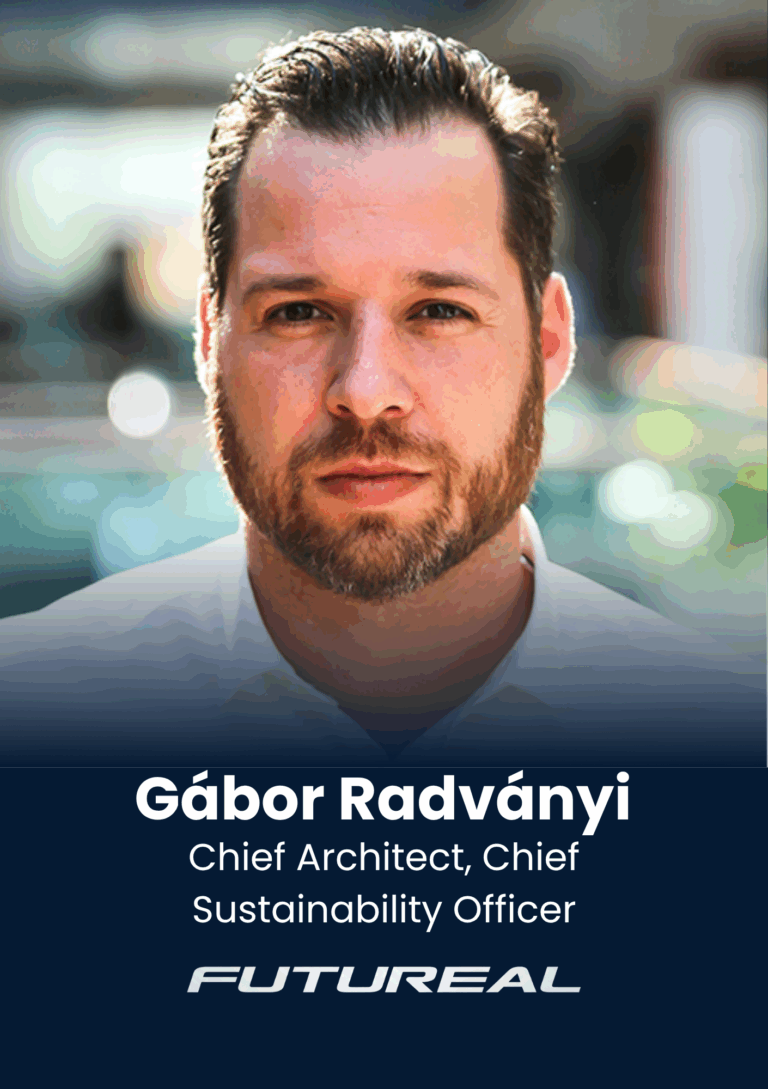 Gábor Radványi, Chief Architect & Chief Sustainability Officer, Futureal Group