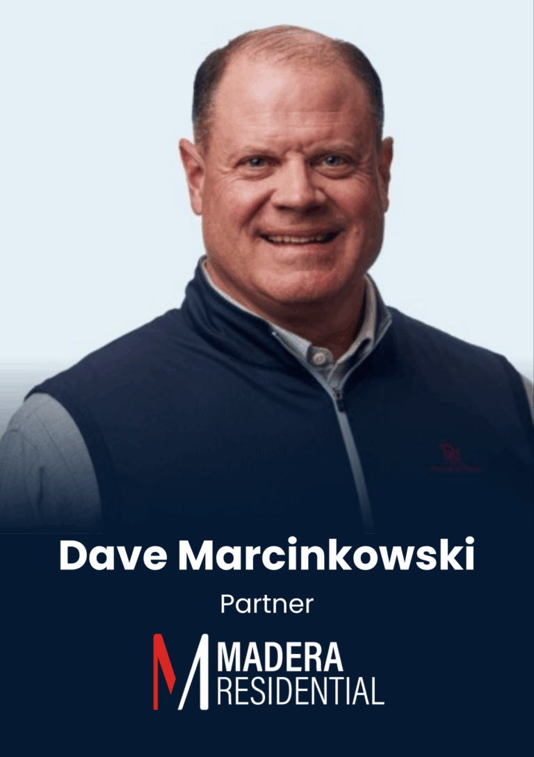 Dave Marcinkowski, Partner, Madera Residential, speaker profile at PropTech Connect.