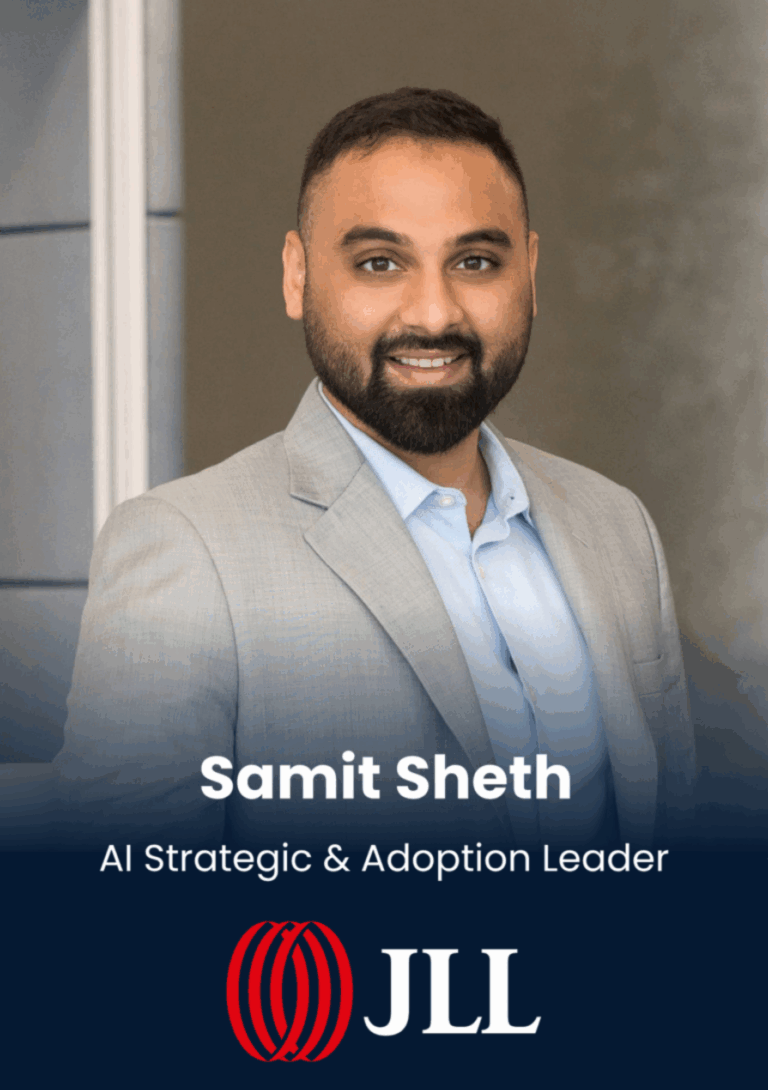 Samit Sheth Al Strategic & Adoption Leader JLL