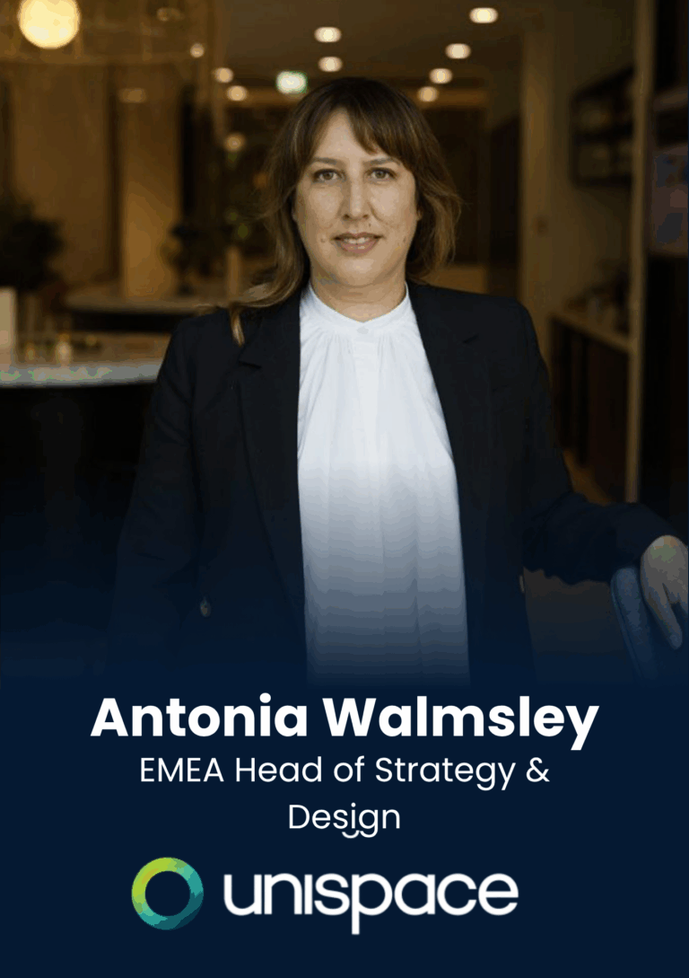 Antonia Walmsley, EMEA Head of Strategy & Design, Unispace, speaker profile at PropTech Connect.
