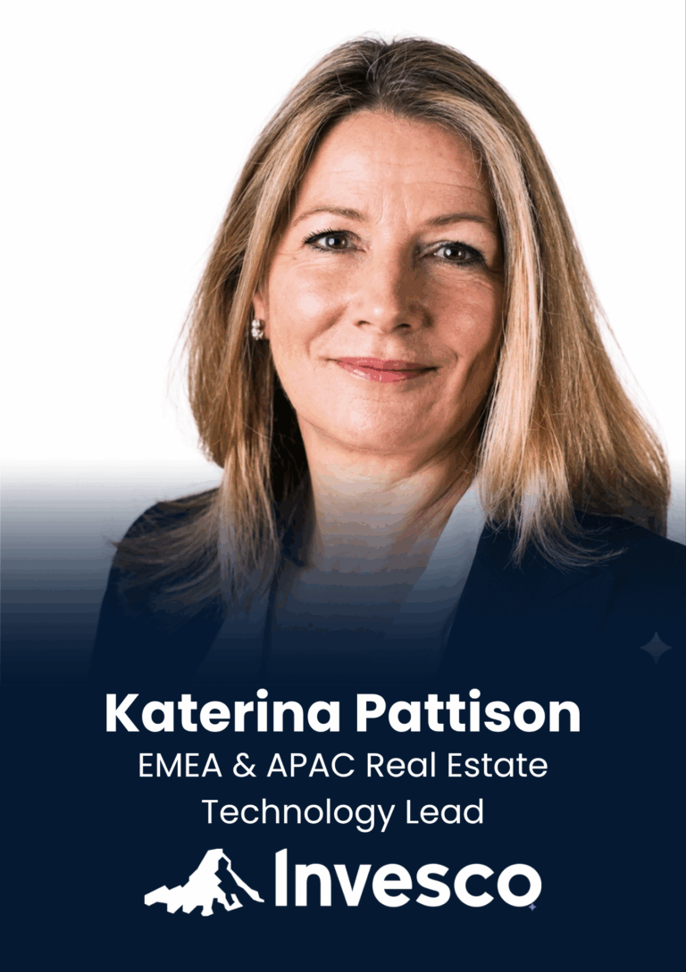 Katerina Pattison, EMEA & APAC Real Estate Technology Lead, Invesco, speaker profile at PropTech Connect.