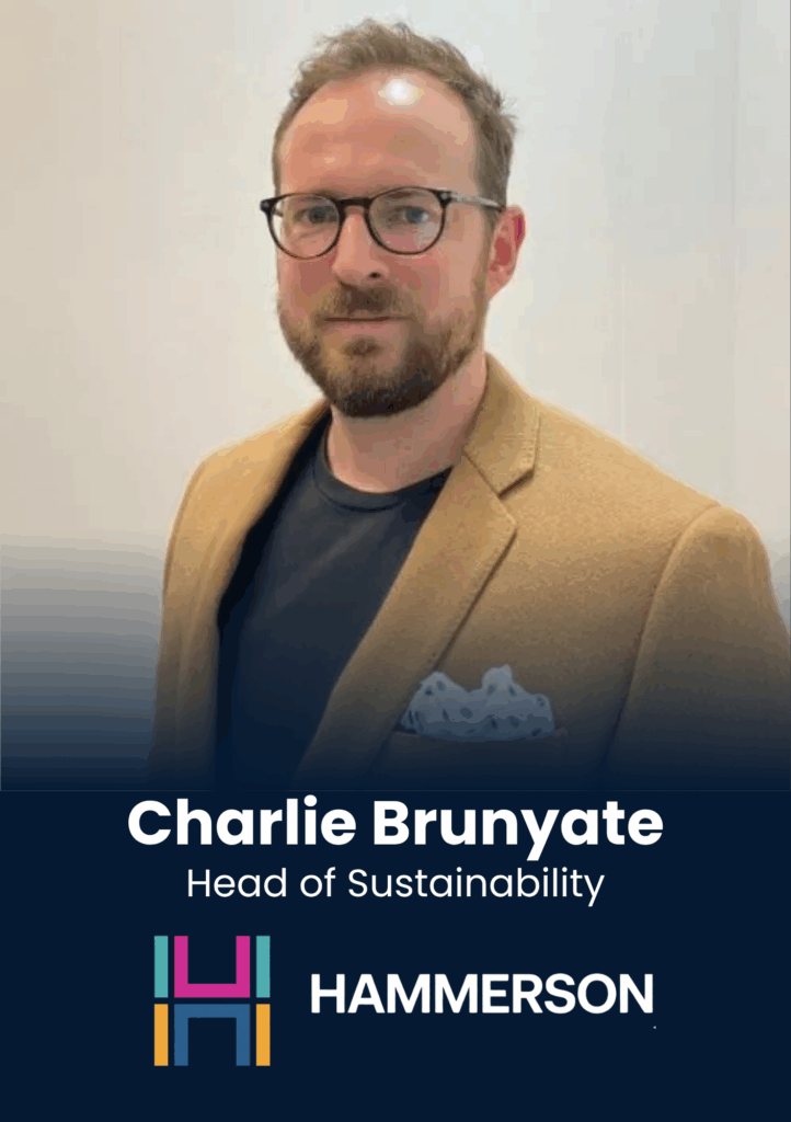Charlie Brunyate, Head of Sustainability, Hammerson