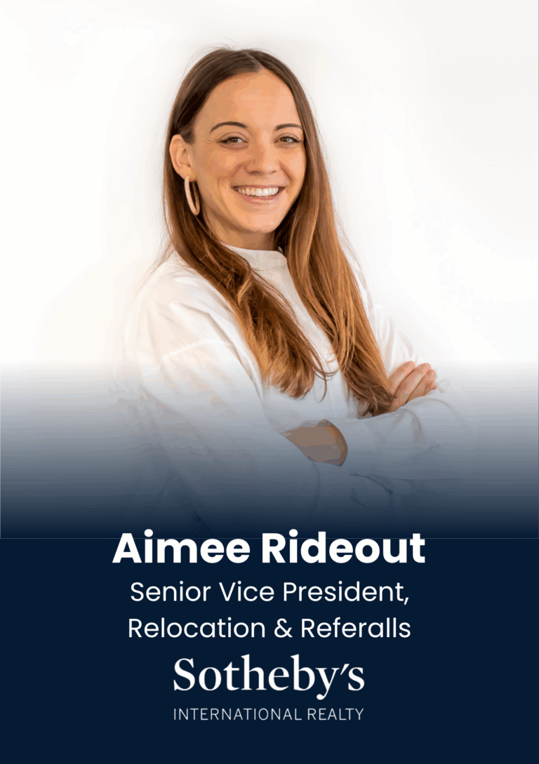 Aimee Rideout, Senior Vice President, Relocation & Referrals, Sotheby's International Realty, speaker profile at PropTech Connect.