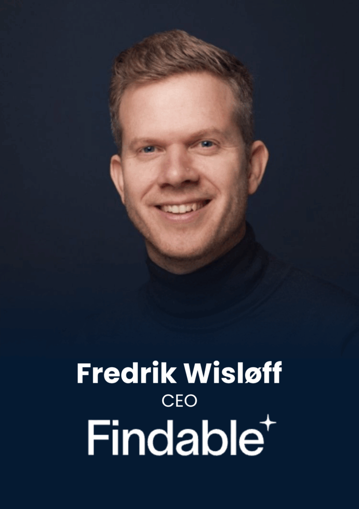Fredrik Wisløff, CEO, Findable