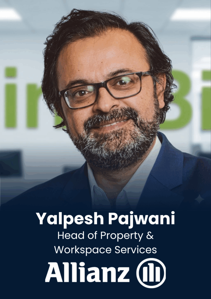 Yalpesh Pajwani, Head of Property & Workspace Services, Allianz