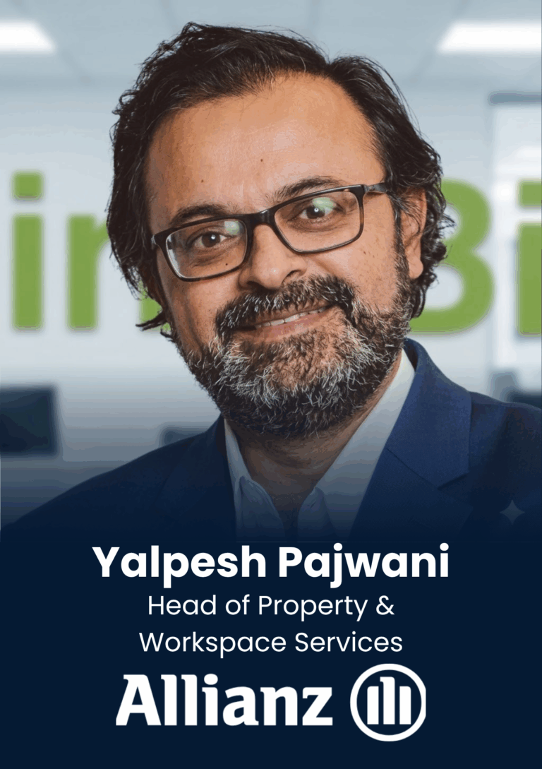Yalpesh Pajwani, Head of Property & Workspace Services, Allianz