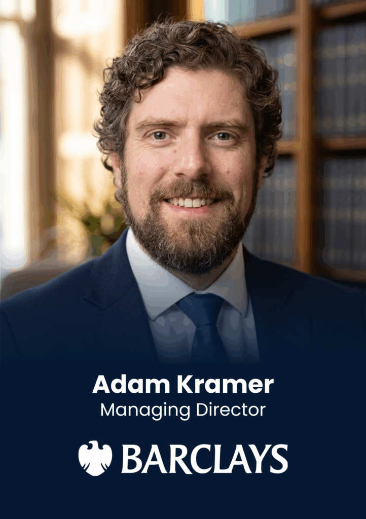 Adam Kramer, Managing Director, Client Security Advisory Services, Barclays