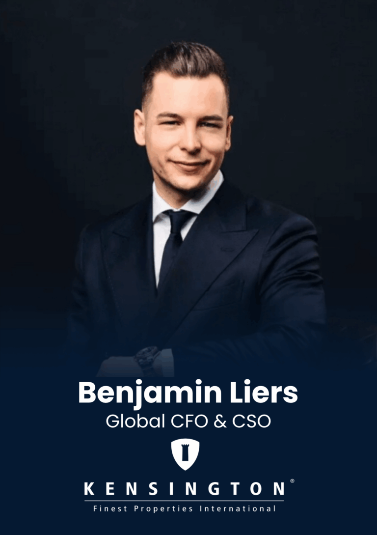 Benjamin Liers, Global CFO & CSO, Kensington International, speaker profile at PropTech Connect Europe 2026.