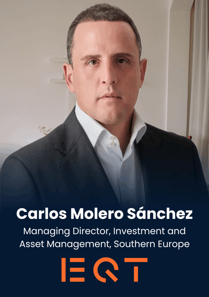 Carlos Molero Sánchez de la Blanca, Managing Director, Investment and Asset Management, Southern Europe, EQT Real Estate, speaker profile at PropTech Connect.