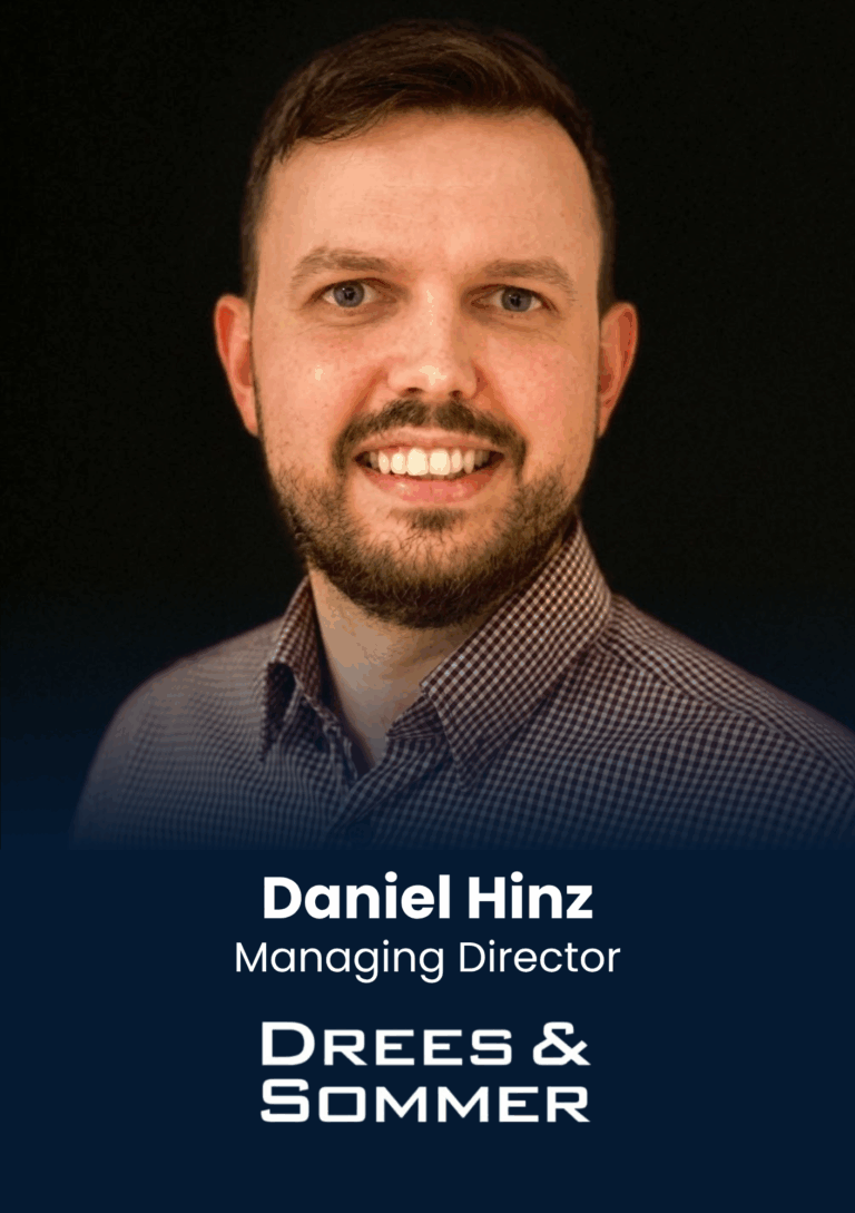 Daniel Hinz, Managing Director, Drees & Sommer