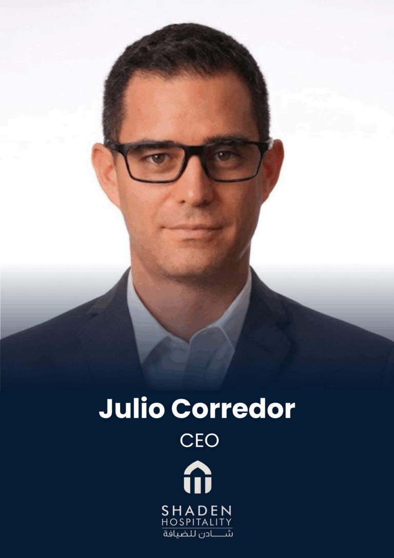 Julio Corredor, CEO, Shaden Hospitality