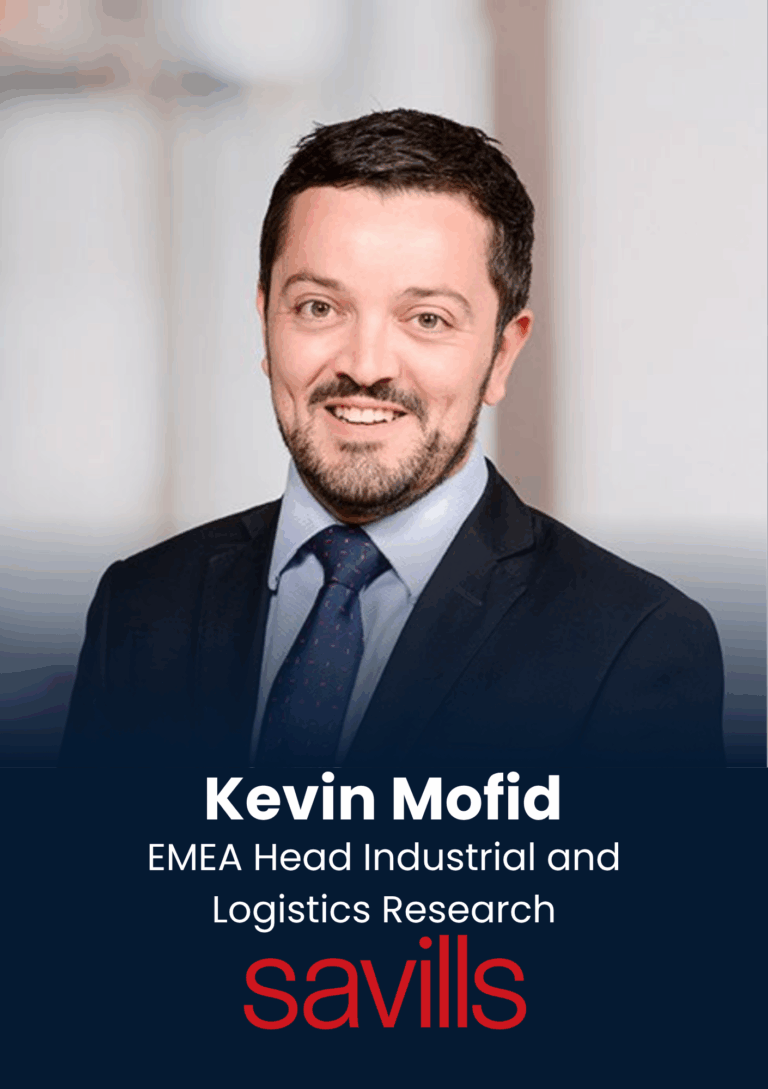 Kevin Mofid, EMEA Head Industrial and Logistics Research, Savills