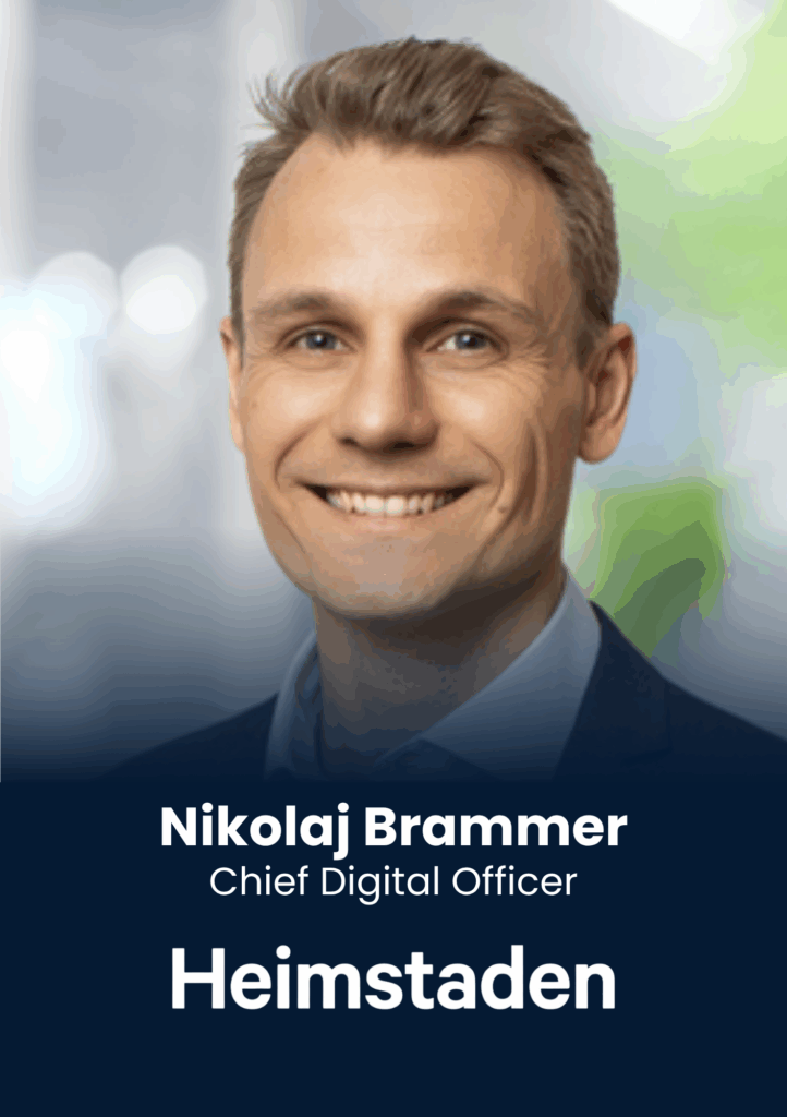 Nikolaj Brammer, Chief Digital Officer, Heimstaden Group
