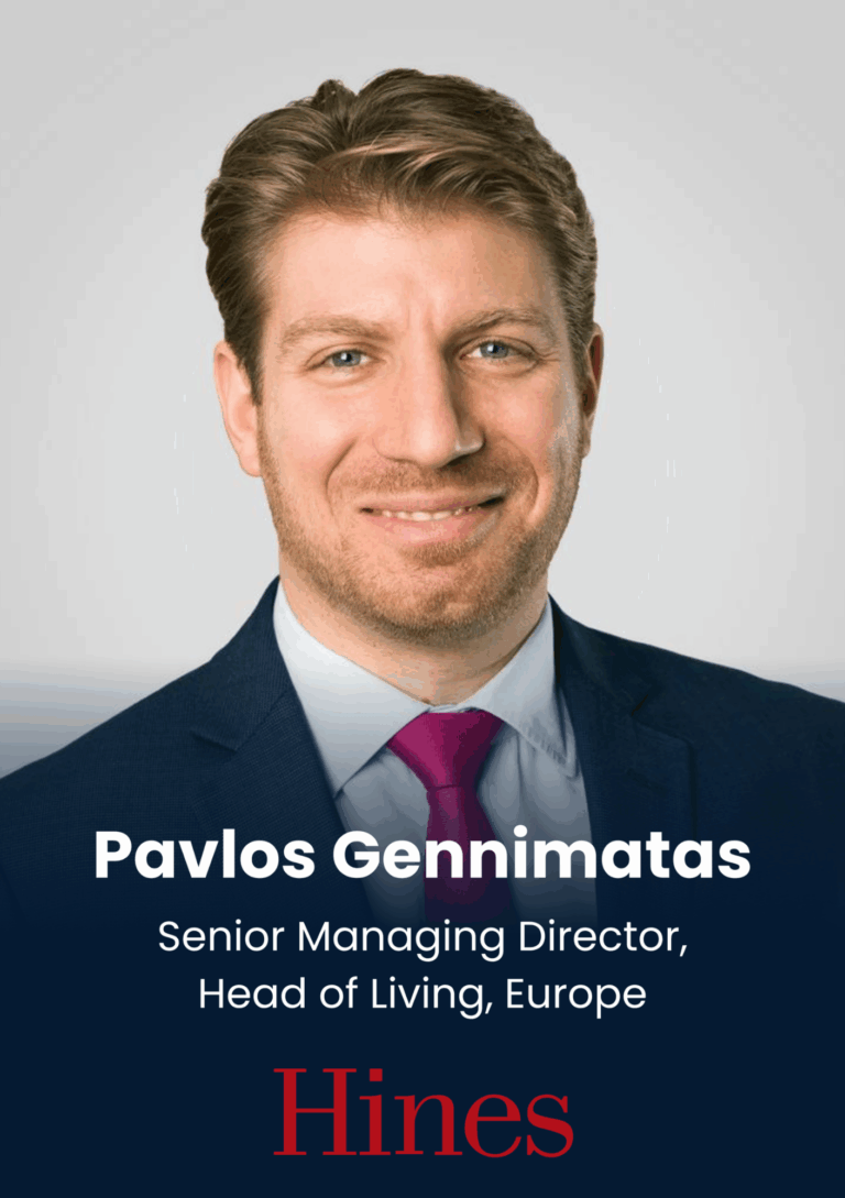 Pavlos Gennimatas, Senior Managing Director, Head of Living, Europe, Hines