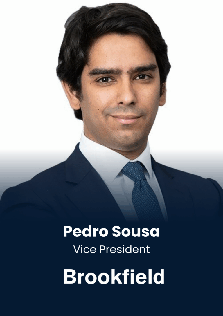 Pedro Sousa, Vice President of Real Estate, Brookfield Asset Management.