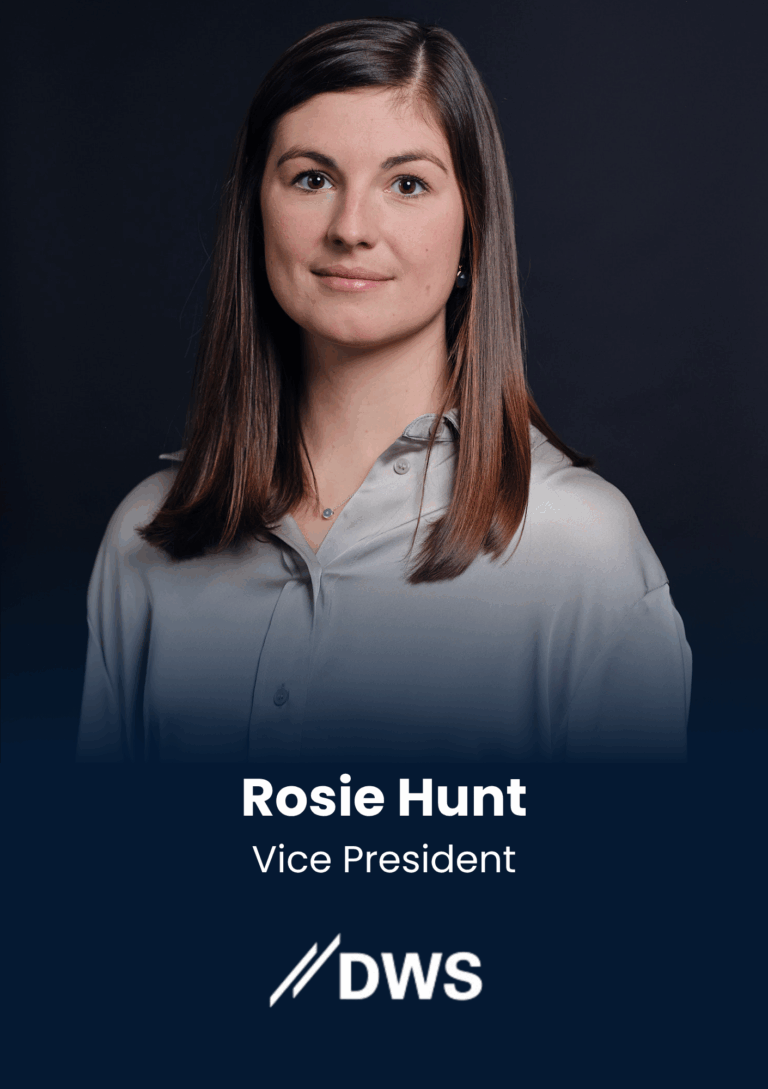 Rosie Hunt, Vice President, Research & Strategy, DWS Group