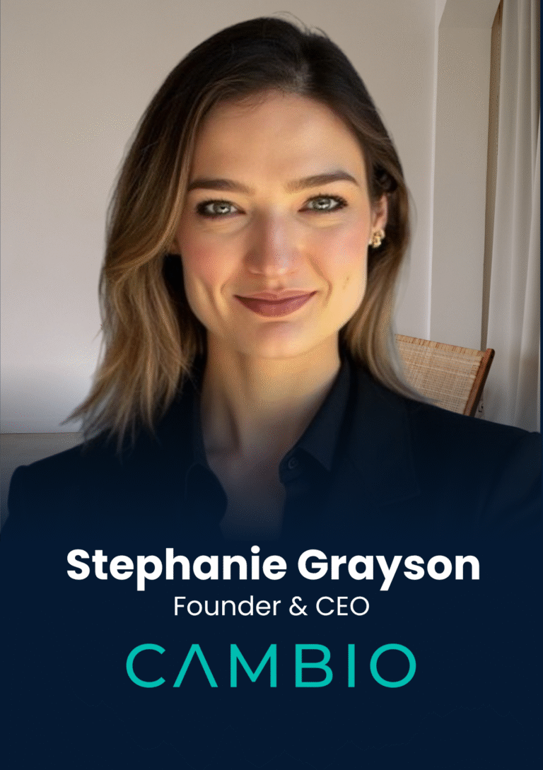 Stephanie Grayson, CEO, Cambio AI