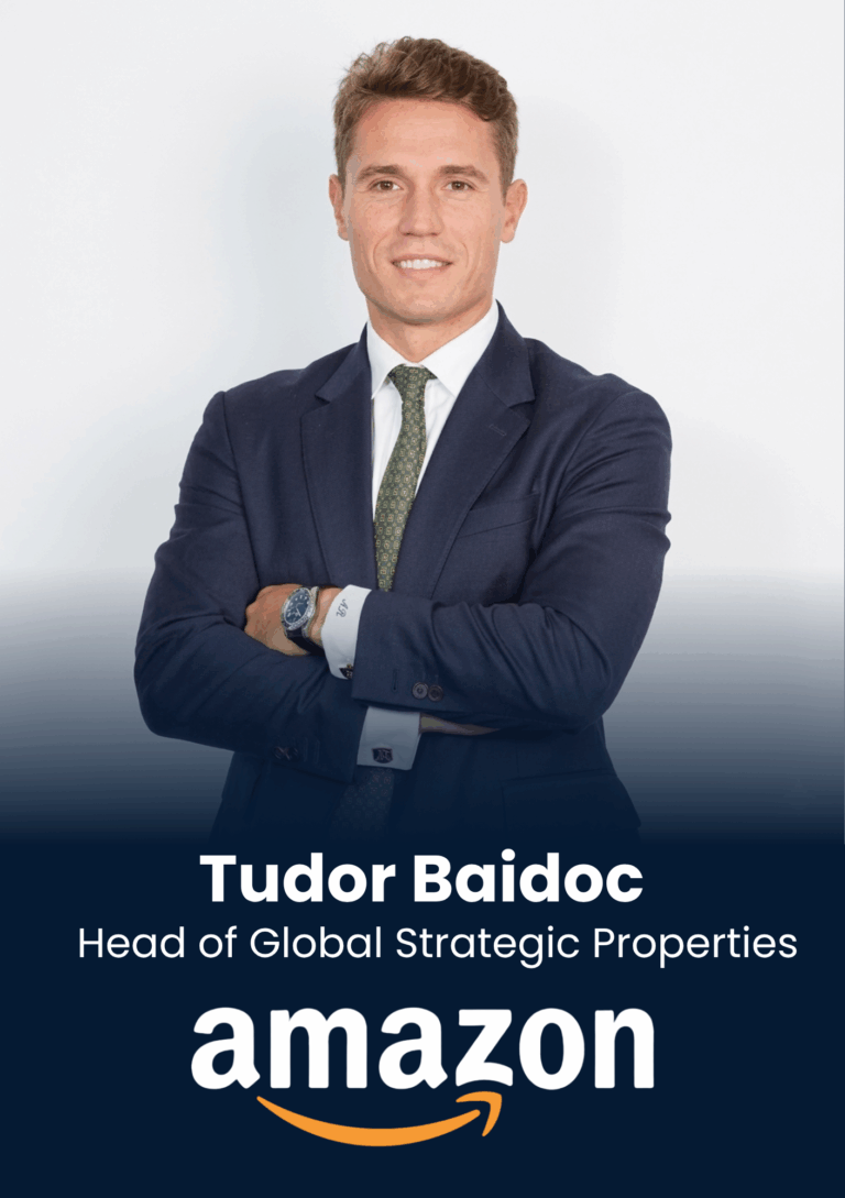 Tudor Baidoc, Head of Global Strategic Properties, Amazon, speaker profile at PropTech Connect.