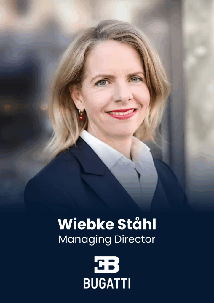Wiebke Ståhl, Managing Director, Bugatti International SA