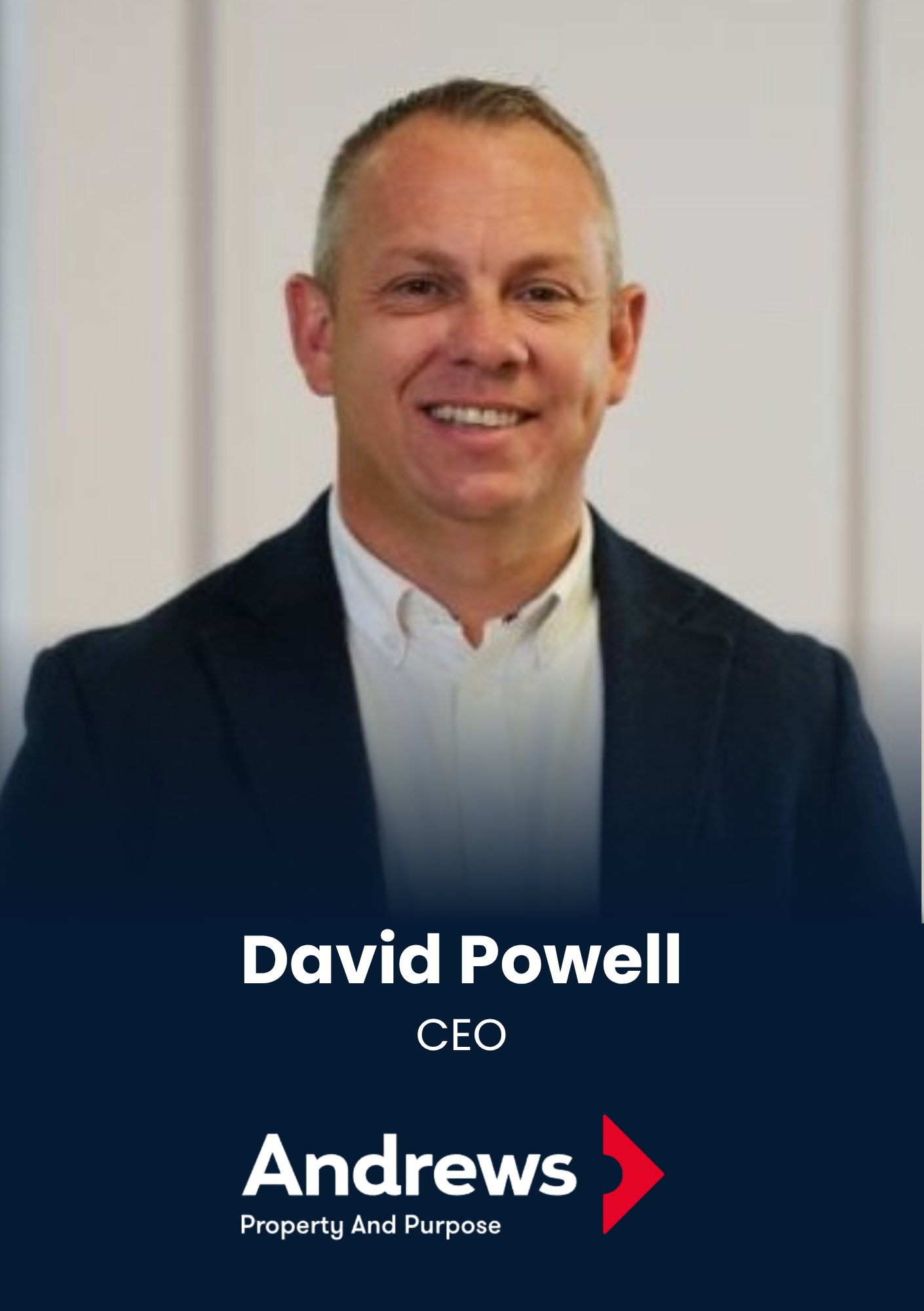 David Powell, CEO, Andrews Property Group, speaker profile at PropTech Connect