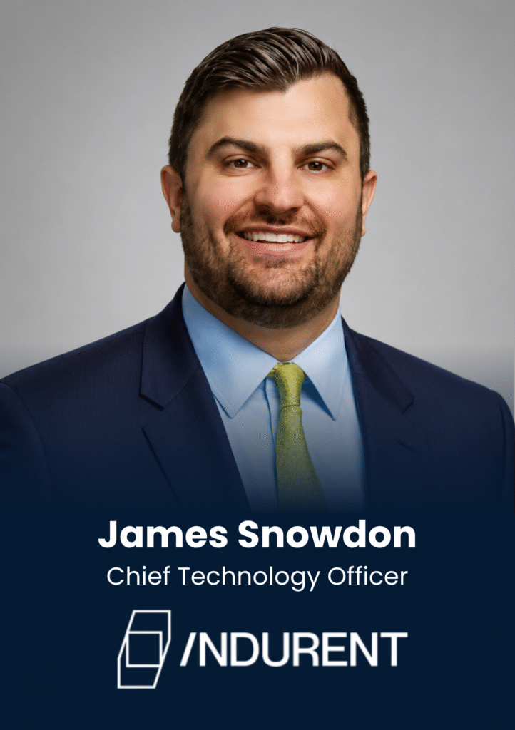 James Snowdon, Chief Technology Officer at Indurent, speaker profile at PropTech Connect