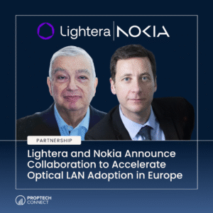 Read article: Lightera and Nokia Announce Collaboration to Accelerate Optical LAN Adoption in Europe