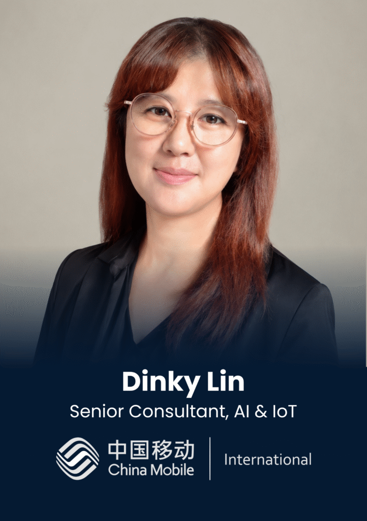 Dinky Lin, Senior Consultant, AI & IoT, China Mobile International (UK) Ltd.a Manaktala, Chief Data & Technology Officer at Landsec, speaker profile at PropTech Connect
