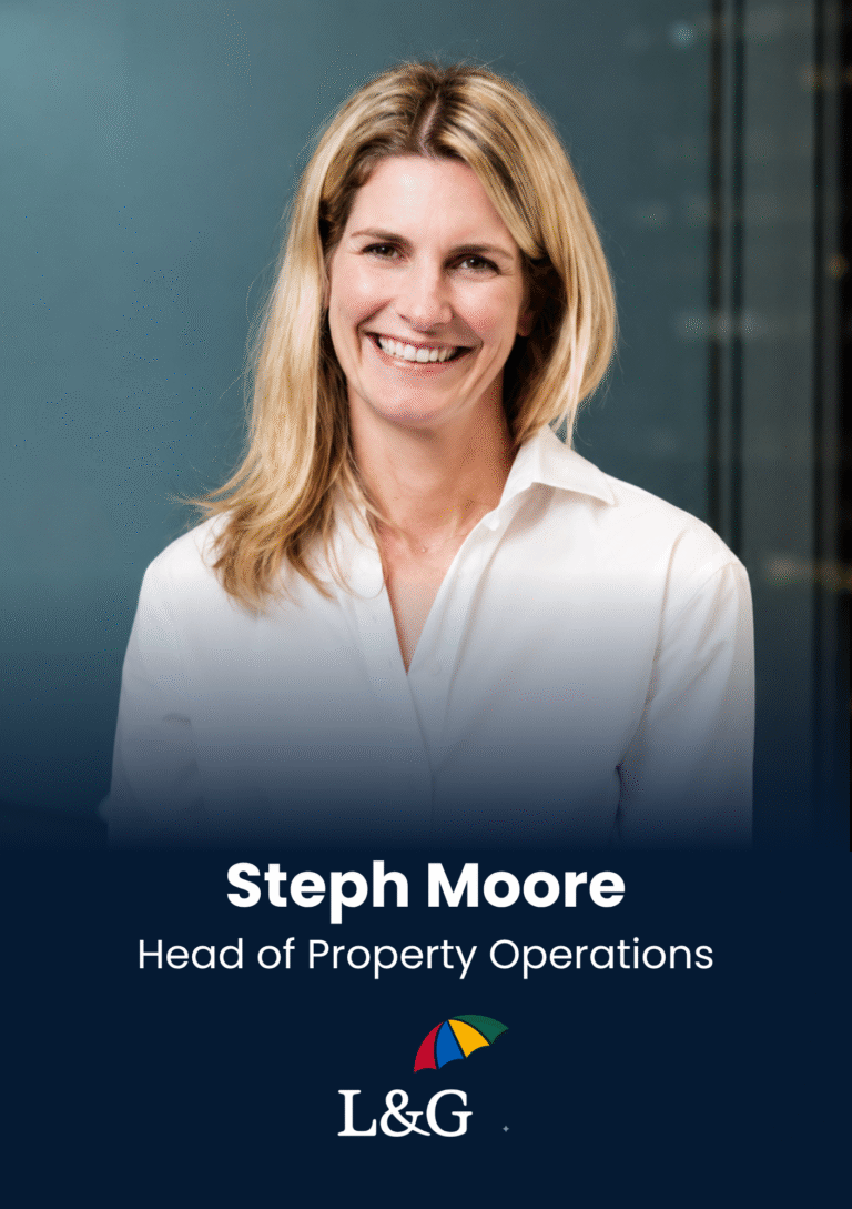 Steph Moore, Head of Property Operations, Asset Management, Legal & General, speaker profile at PropTech Connect.
