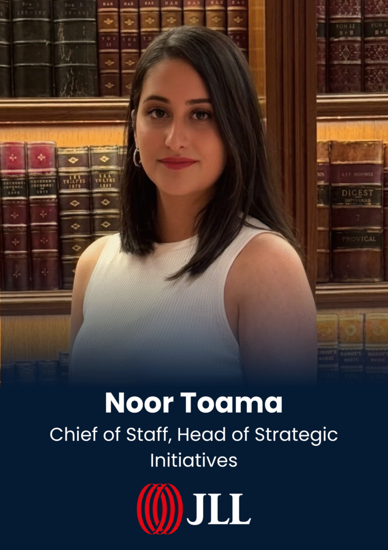 Noor Touma, Chief of Staff, Head of Strategic Initiatives, JLL