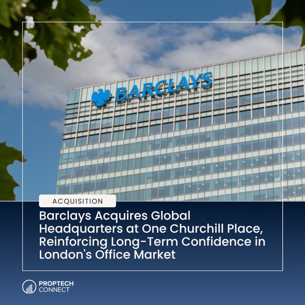 Read article: Barclays Acquires Global Headquarters at One Churchill Place, Reinforcing Long-Term Confidence in London's Office Market