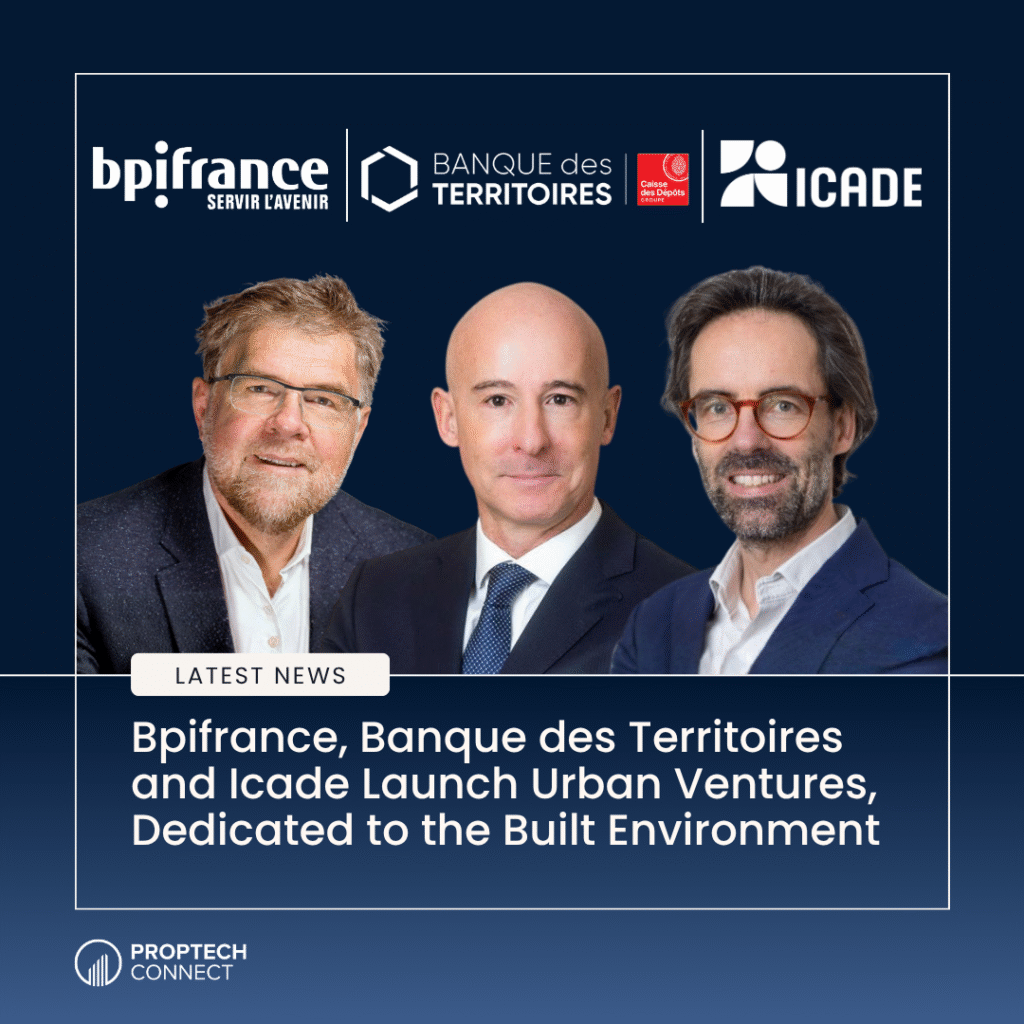 Read article: Bpifrance, Banque des Territoires and Icade Launch Urban Ventures, Dedicated to the Built Environment