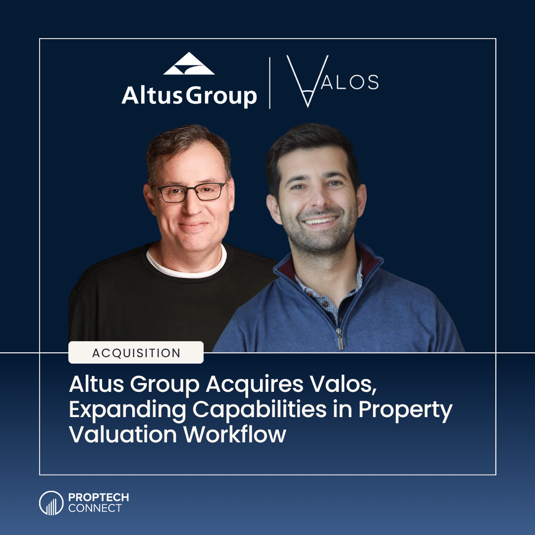 Read article: Altus Group Acquires Valos, Expanding Capabilities in Property Valuation Workflow