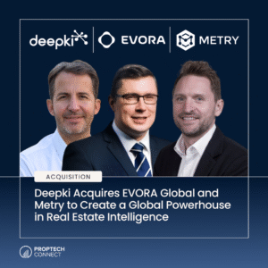Read article: Deepki Acquires EVORA Global and Metry to Create a Global Powerhouse in Real Estate Intelligence
