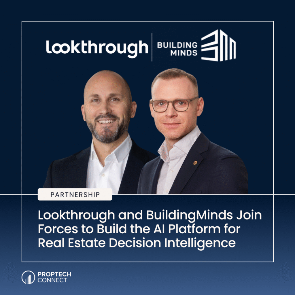 Read article: Lookthrough and BuildingMinds Join Forces to Build the AI Platform for Real Estate Decision Intelligence