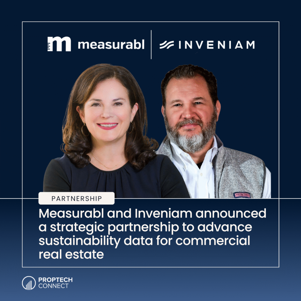 Read article: Measurabl and Inveniam announced a strategic partnership to advance sustainability data for commercial real estate