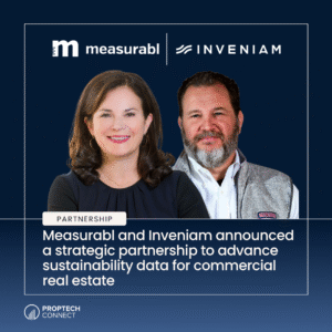 Read article: Measurabl and Inveniam announced a strategic partnership to advance sustainability data for commercial real estate