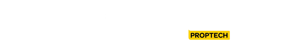 Banner showing Proptech Connect and Tech London Advocates Proptech partnership logos, with PROPTECH highlighted in yellow.