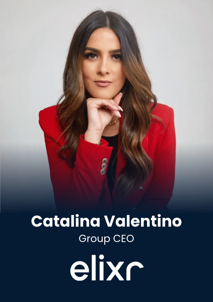 Catalina Valentino, Group CEO, Elixir