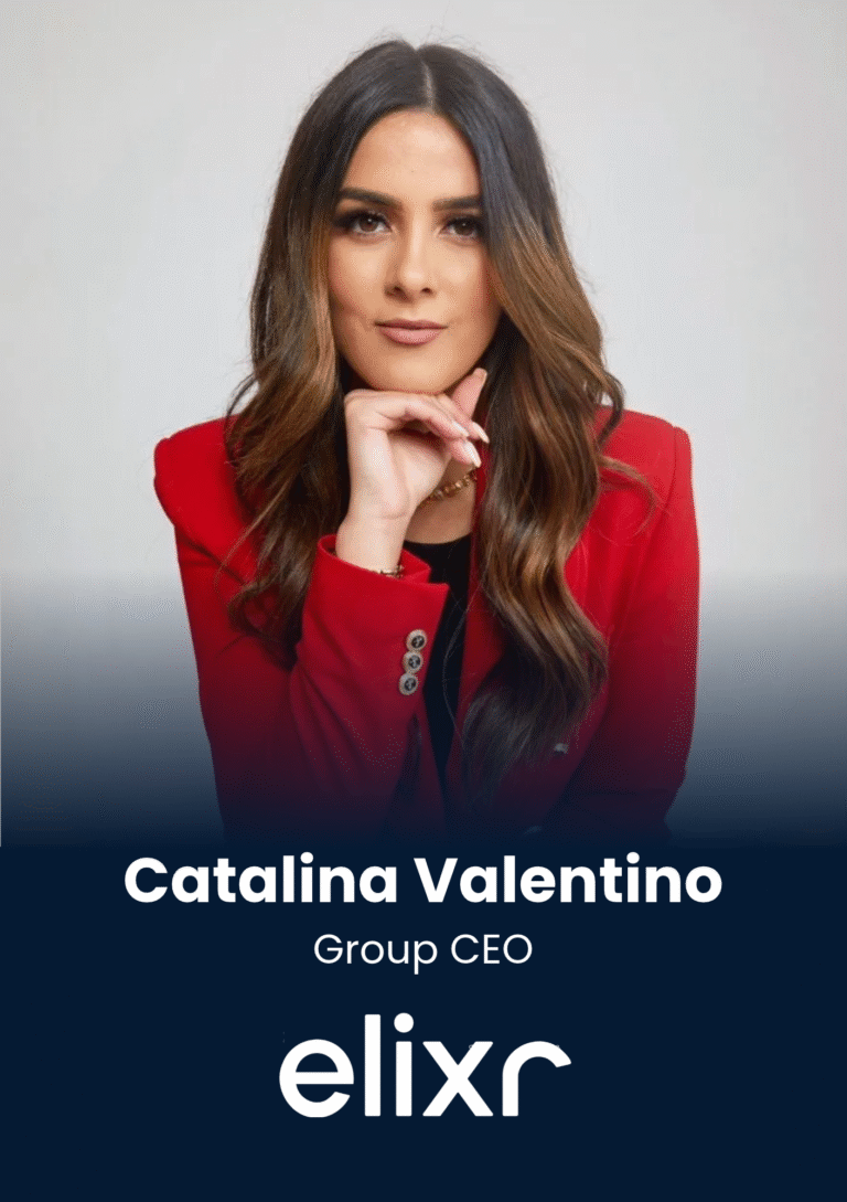 Catalina Valentino, Group CEO, Elixir