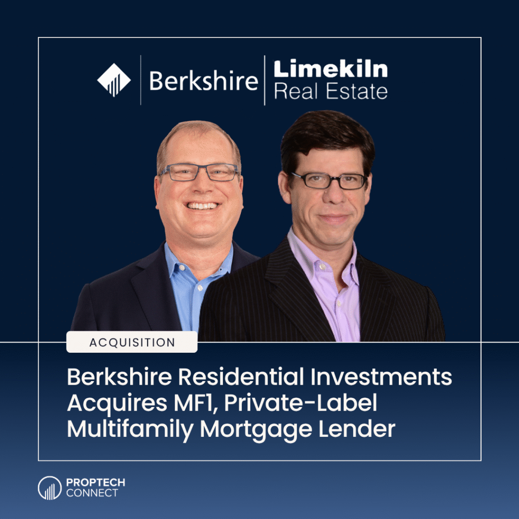 Read article: Berkshire Residential Investments Acquires MF1, Private-Label Multifamily Mortgage Lender