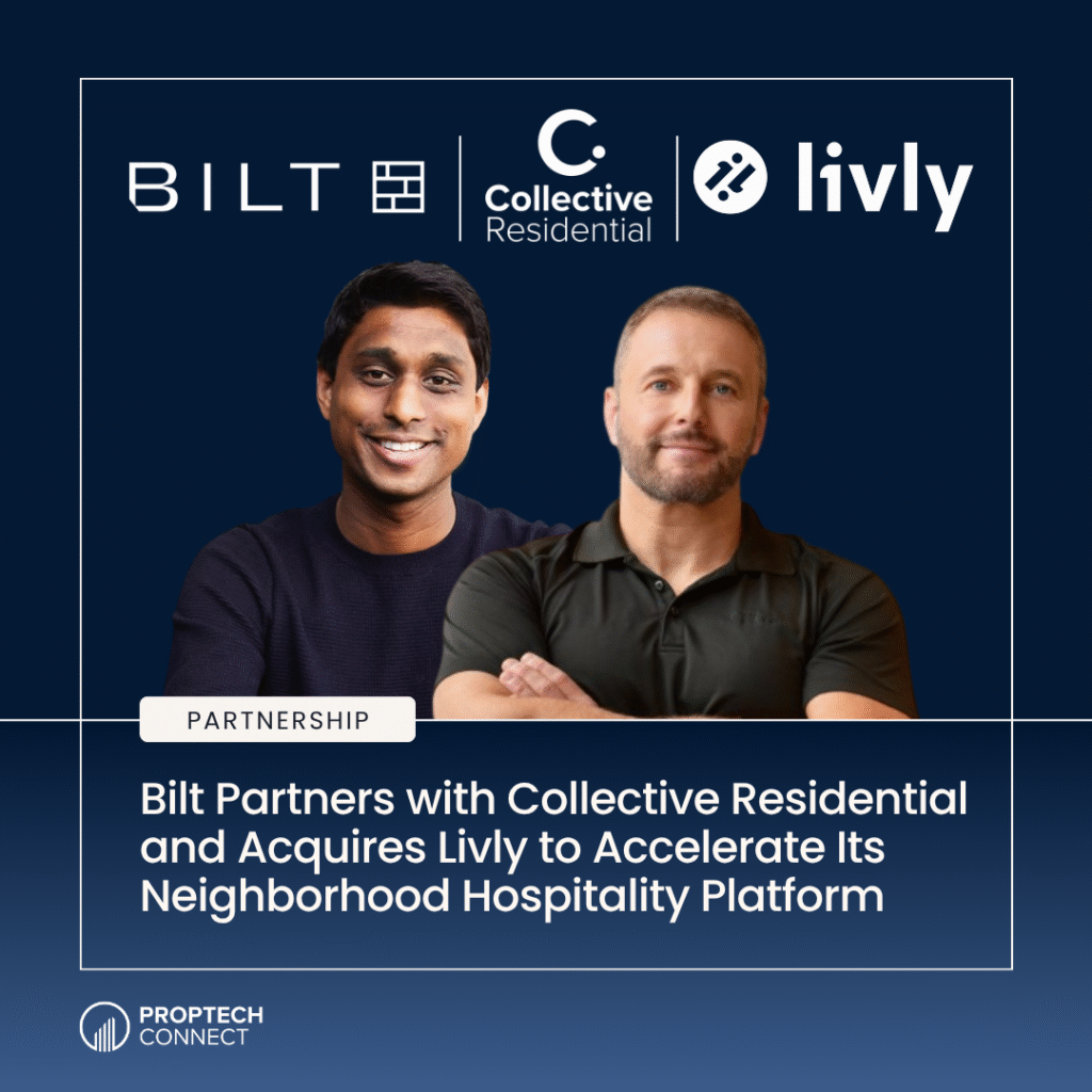 Read article: Bilt Partners with Collective Residential and Acquires Livly to Accelerate Its Neighborhood Hospitality Platform