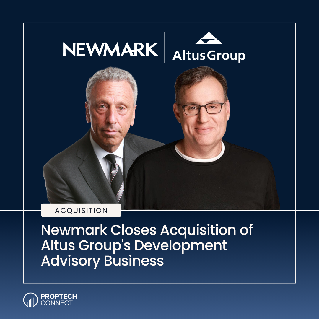 Read article: Newmark Closes Acquisition of Altus Group's Development Advisory Business